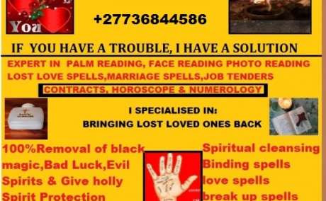 BRING BACK LOST LOVER ,FINANCIAL AND TRADITIONAL SPIRITUAL HEALER +27736844586